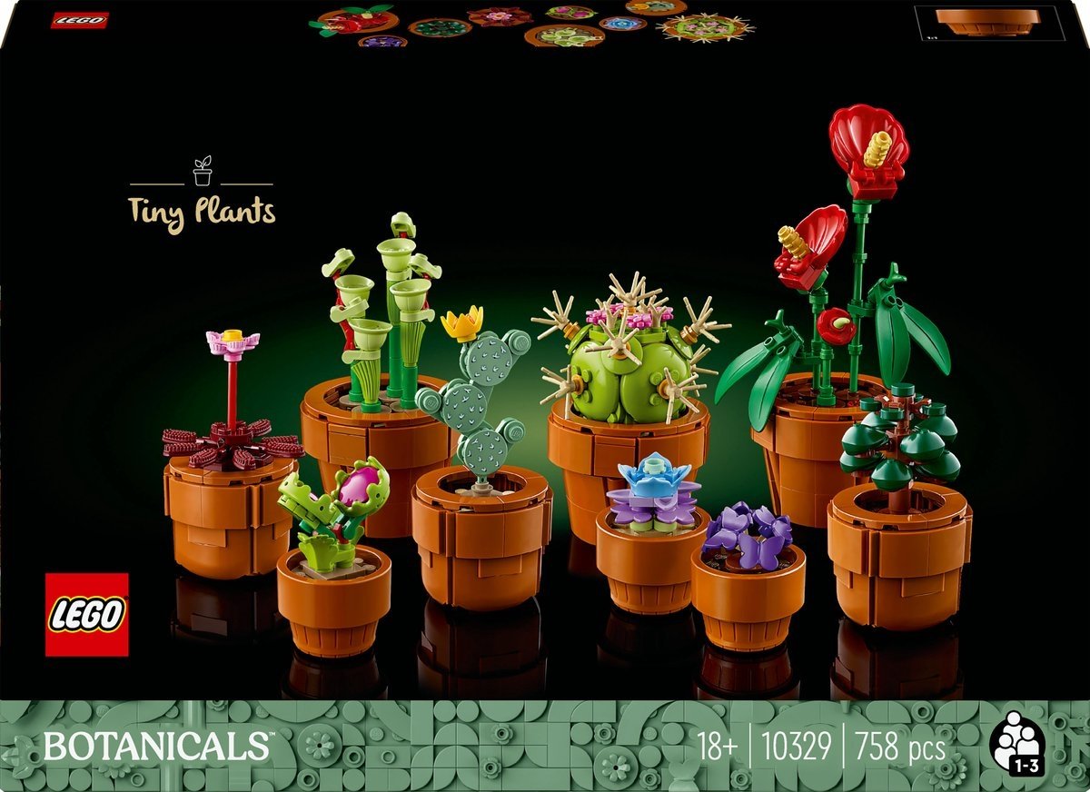 LEGO Icons Miniplantjes – Botanical Collection – 10329